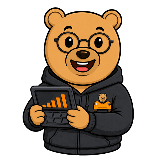Carpy reviewing analytics on a tablet